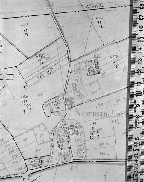 Cadastre de 1812 révisé en 1939, section B3 (minute).