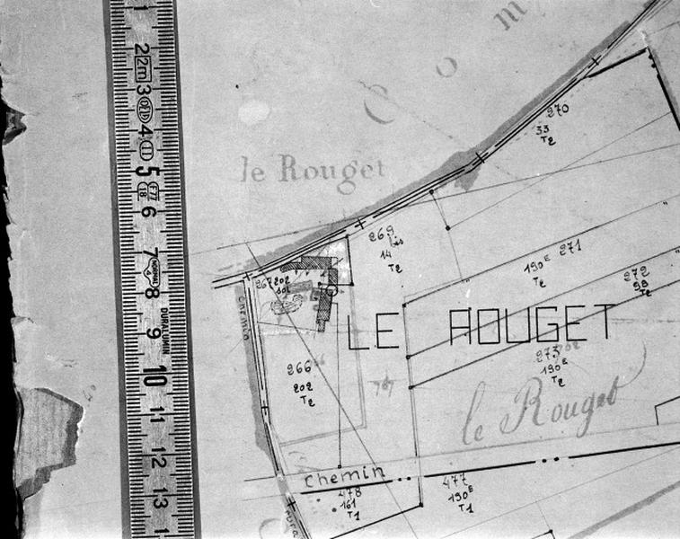 Cadastre de 1812 révisé en 1939, section B3 (minute).