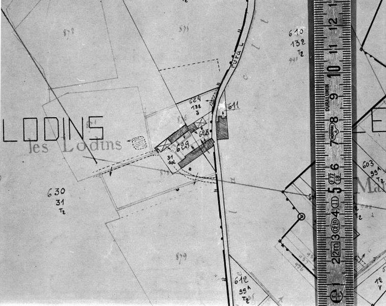 Cadastre de 1812 révisé en 1939, section B4 (minute).