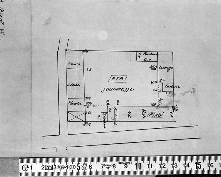 Cadastre de 1812-1813 révisé en 1949, section C1 (minute).