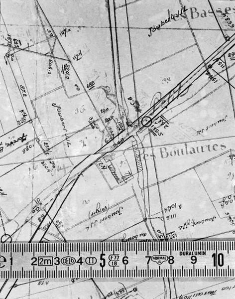 Cadastre de 1812-1813 révisé en 1949, section C1 (minute).