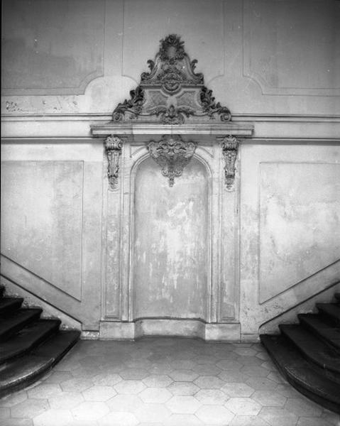 Escalier, détail.