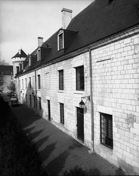 Logis des gouverneurs de Touraine, façade sud.