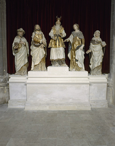 Mariage de la Vierge : vue d'ensemble prise après restauration.