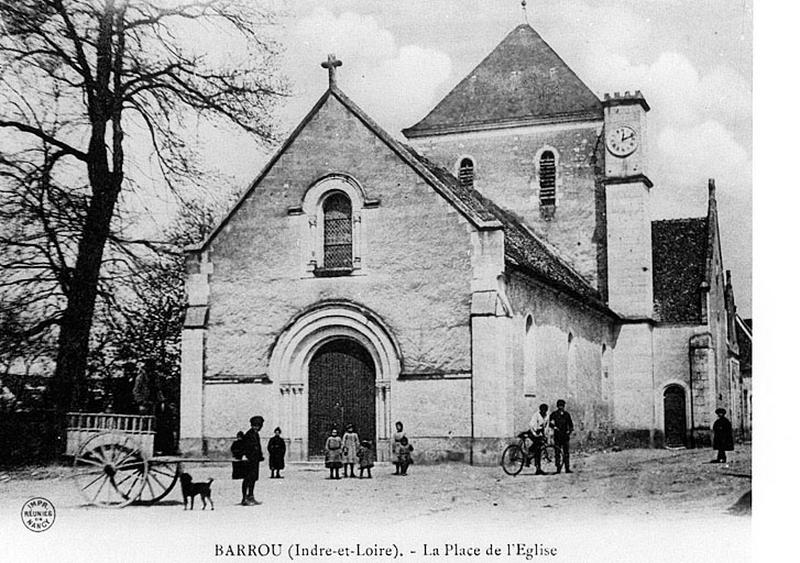 Vue générale du sud-ouest, vers 1900 (carte postale ancienne).