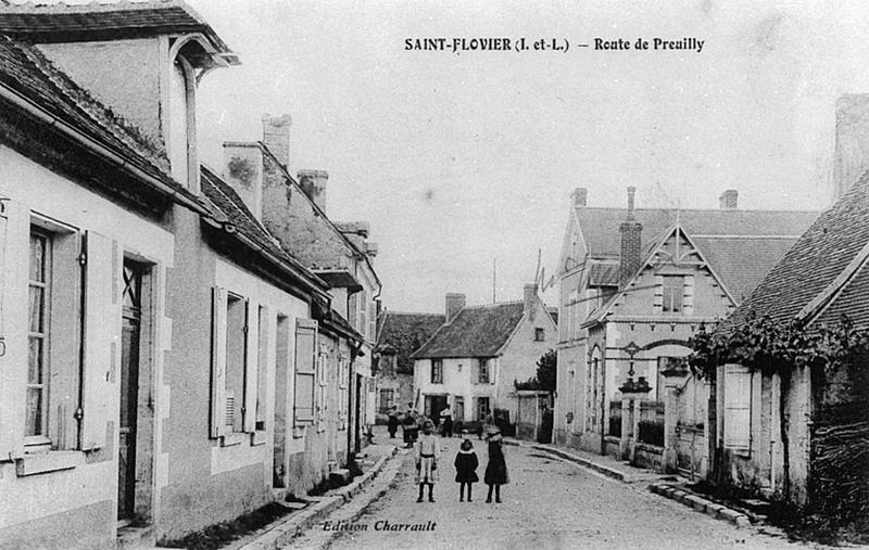 Route de Preuilly.