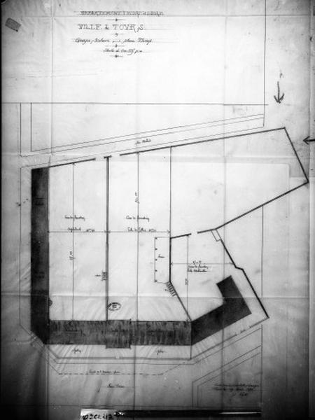 Groupe scolaire Ferdinand-Buisson : plan général, Henri prath, 12 avril 1898.