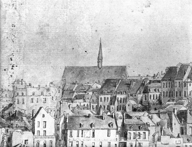 Détail de la Vue de Blois.