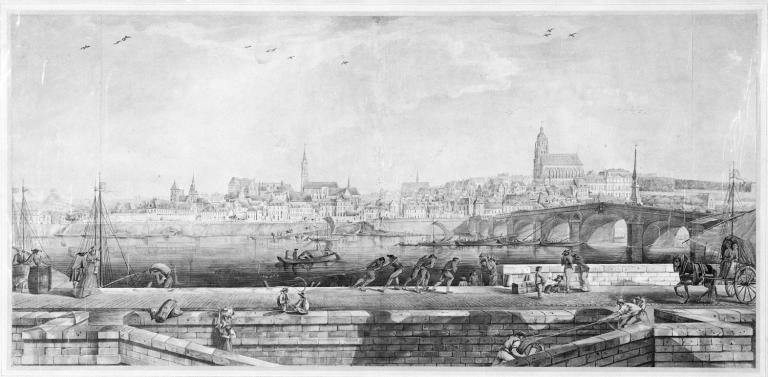 Les aménagements portuaires de la Loire : commune de Blois (Loir-et-Cher)