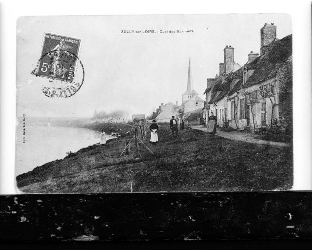 Vue générale des bords de Loire.