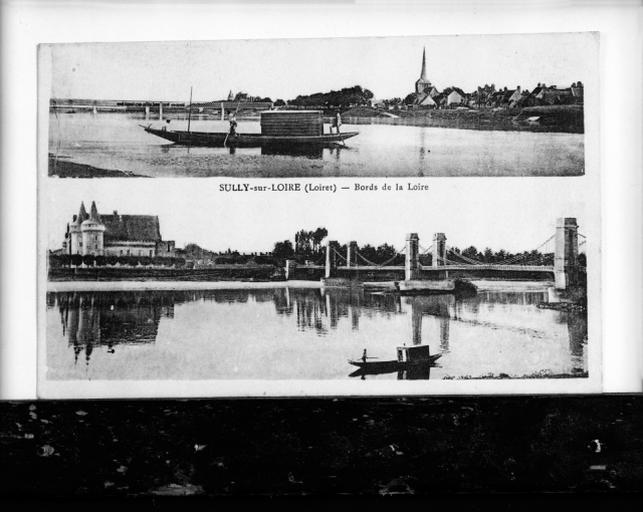 Deux vues : saint Germain et pont et plage.
