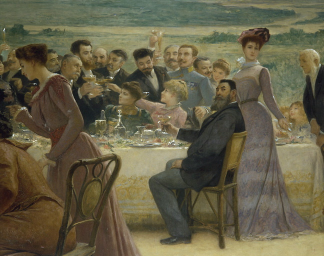 Peinture : allégorie du mariage