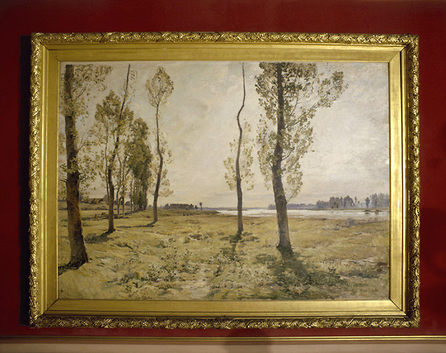 Tableau : paysage de Loire