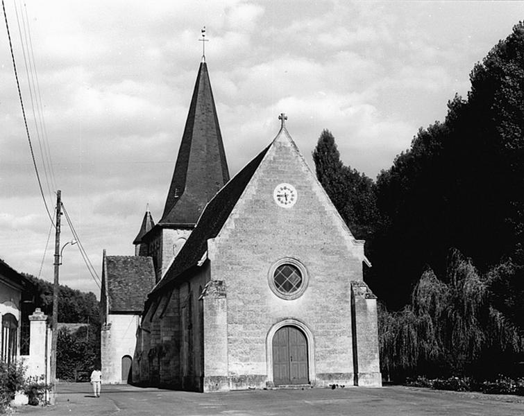 Vue générale, du nord-ouest.