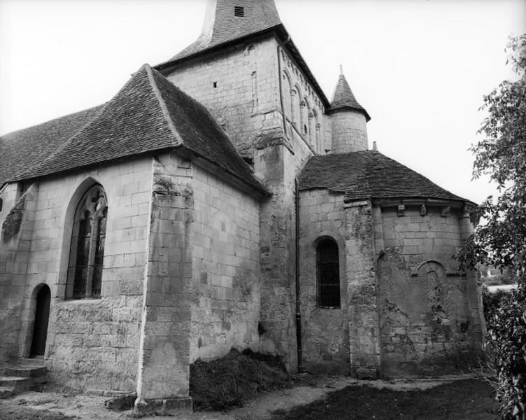 Vue générale du sud-est.