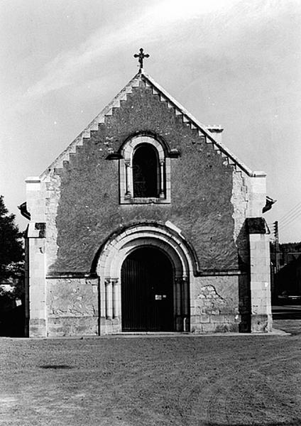 Vue générale de la façade ouest.