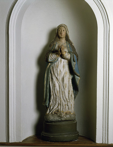 Statue (petite nature) : Vierge, Notre-Dame de prompt secours