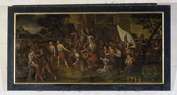 Tableau : Montée au Calvaire