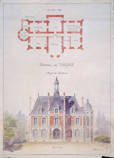 Projet, plan et élévation