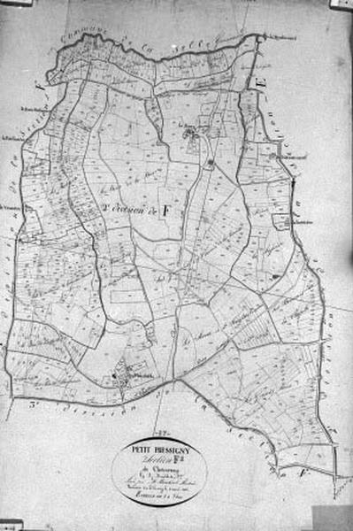 Cadastre napoléonien section F2.