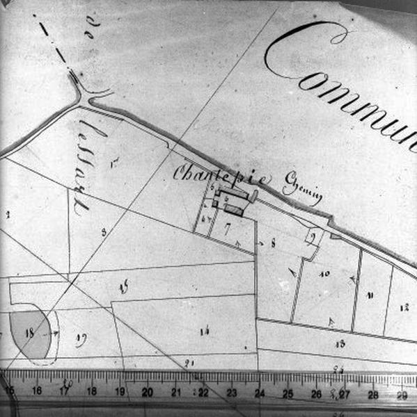 Cadastre napoléonien, détail : la Chantepie.