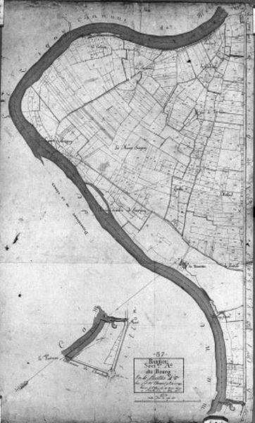 Cadastre napoléonien section A4, vue d'esemble.