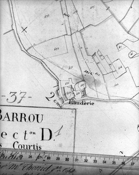 Détail : Lauderie.