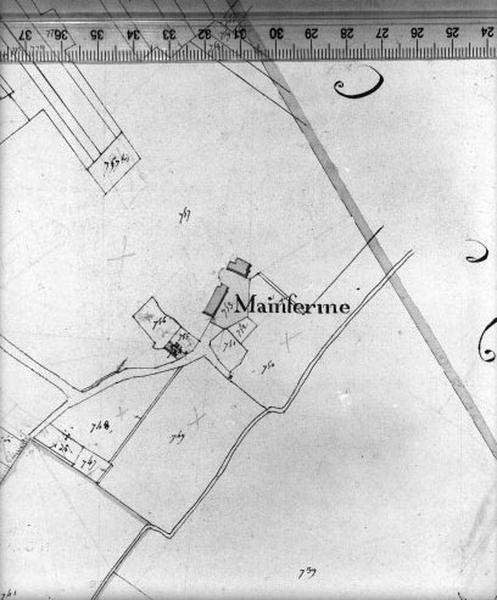 Détail : Mainferme.