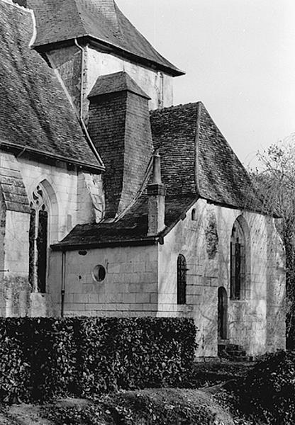 Vue générale du bras de transept sud, du sud-ouest.