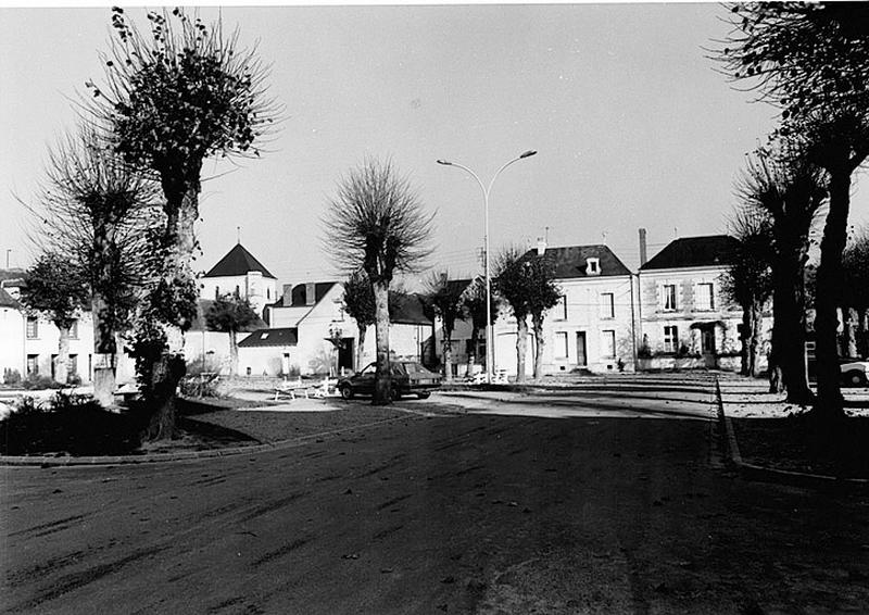 Vue d'ensemble de la place