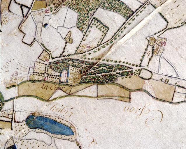 Plan d'arpentage : détail.
