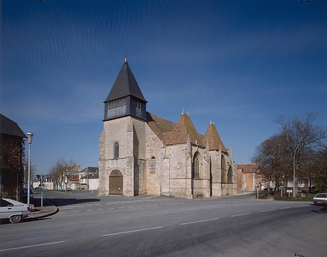 Vue de volume prise du sud ouest