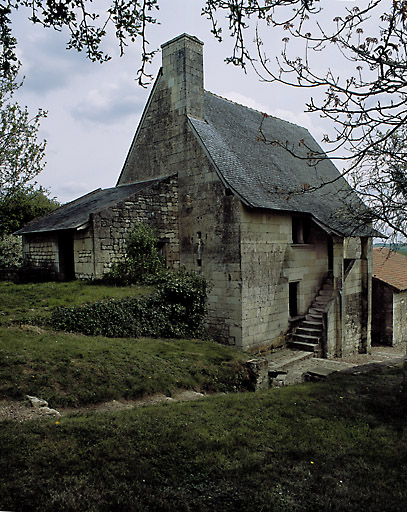 Maison natale de Rabelais : vue prise du nord-ouest.