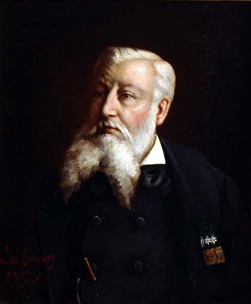 Tableau : portrait d'Ernest Gaugiran