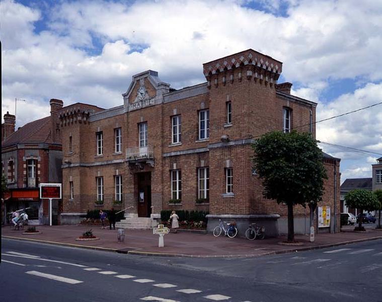 Vue de volume de la mairie.