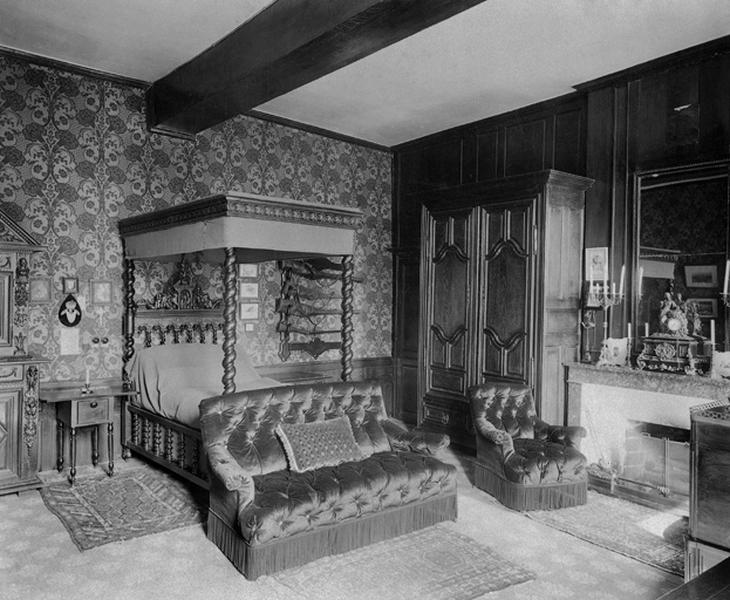 Chambre, état avant 1900.