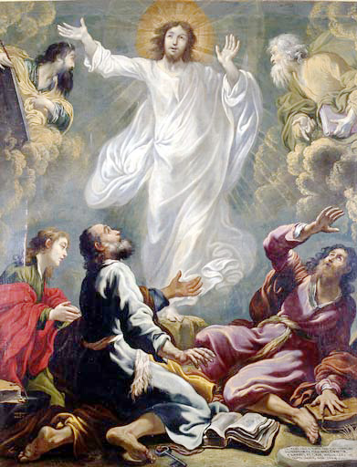 Tableau : Transfiguration du Christ.