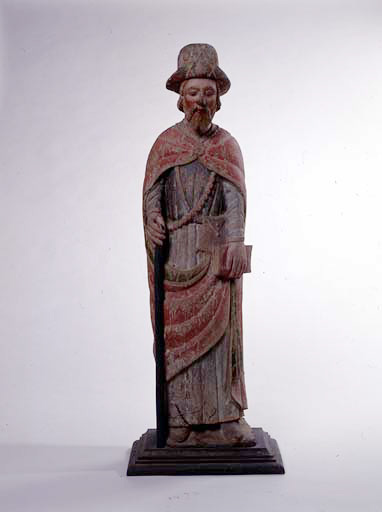 Statue : saint Jacques.