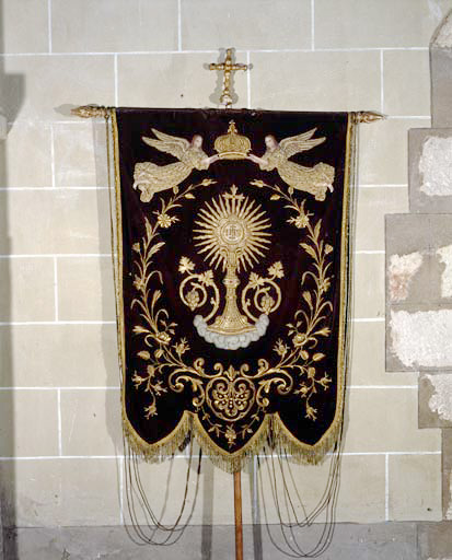 Bannière de procession (bannière de confrérie).