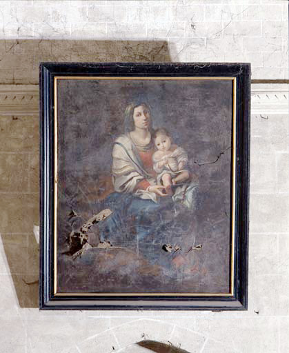 Tableau : Vierge à l'Enfant au chapelet (la).