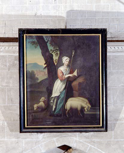 Tableau : sainte Geneviève.