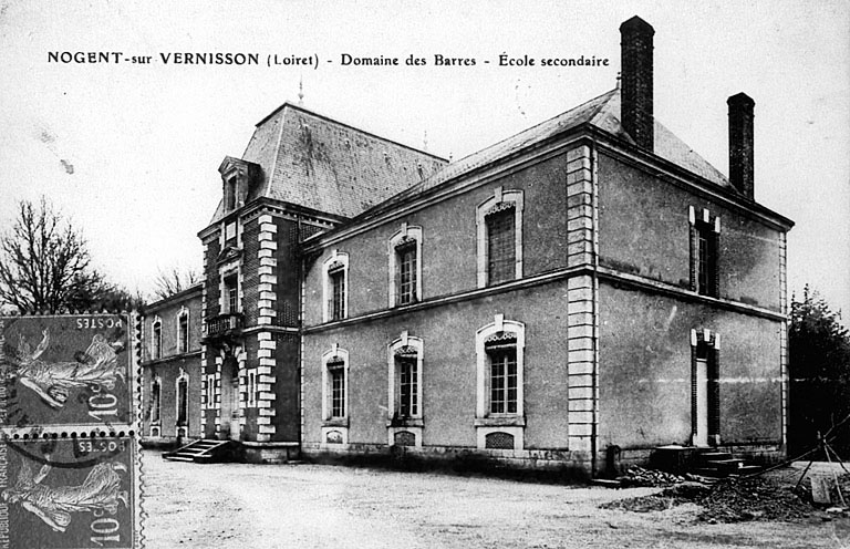 Le pavillon Lorentz, circa 1910 (carte postale ancienne).