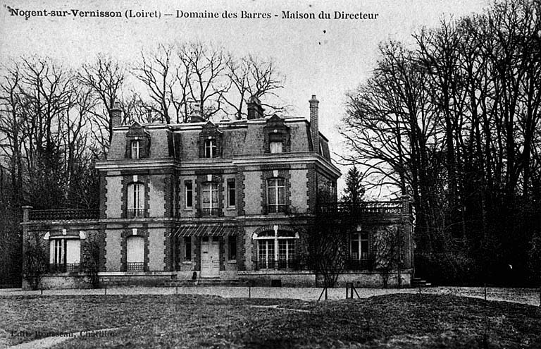 Maison du directeur (I), circa 1910 (carte postale ancienne).