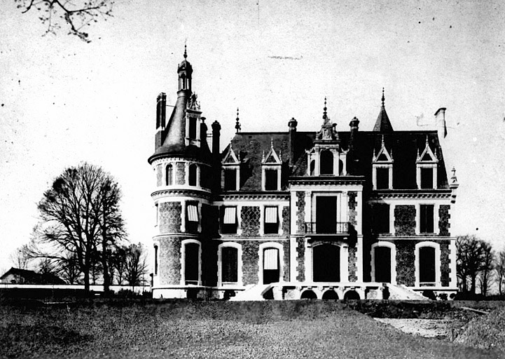 Château : état d'avancement des travaux le 06/04/1893.