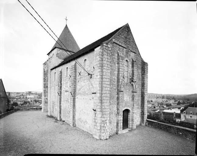 Vue de volume prise du sud-est.