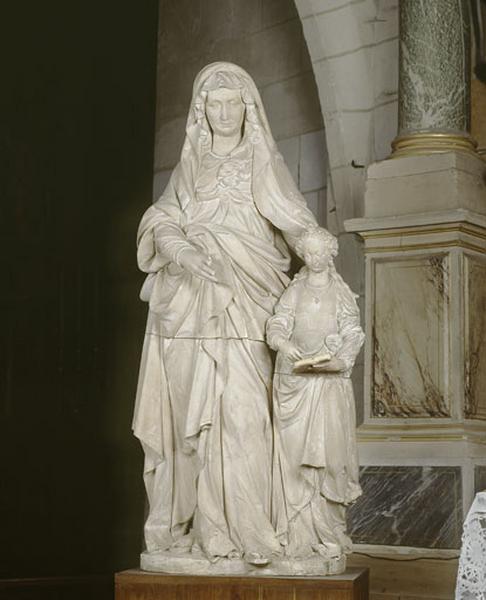 Statue : Sainte Anne et la Vierge