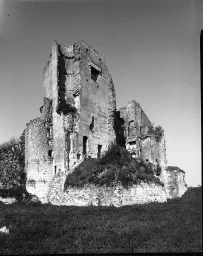 Corps de logis principal : aile sud-ouest.