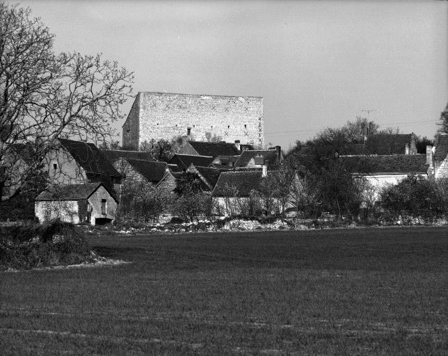 Les communs : vue d'ensemble prise de l'est.