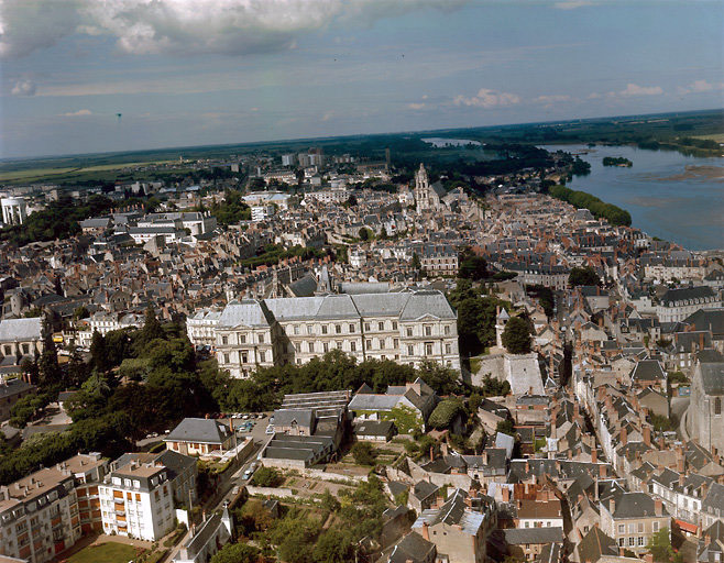 Vue aérienne.