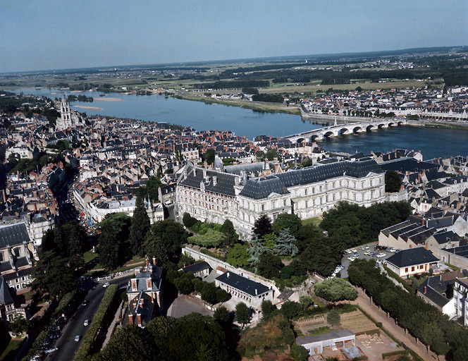 Vue aérienne.